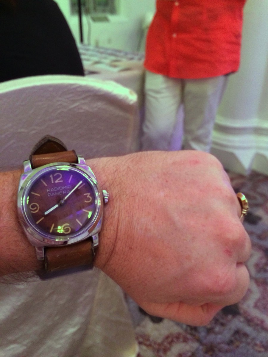 an incredible Radiomir Ref 6514 on my wrist!