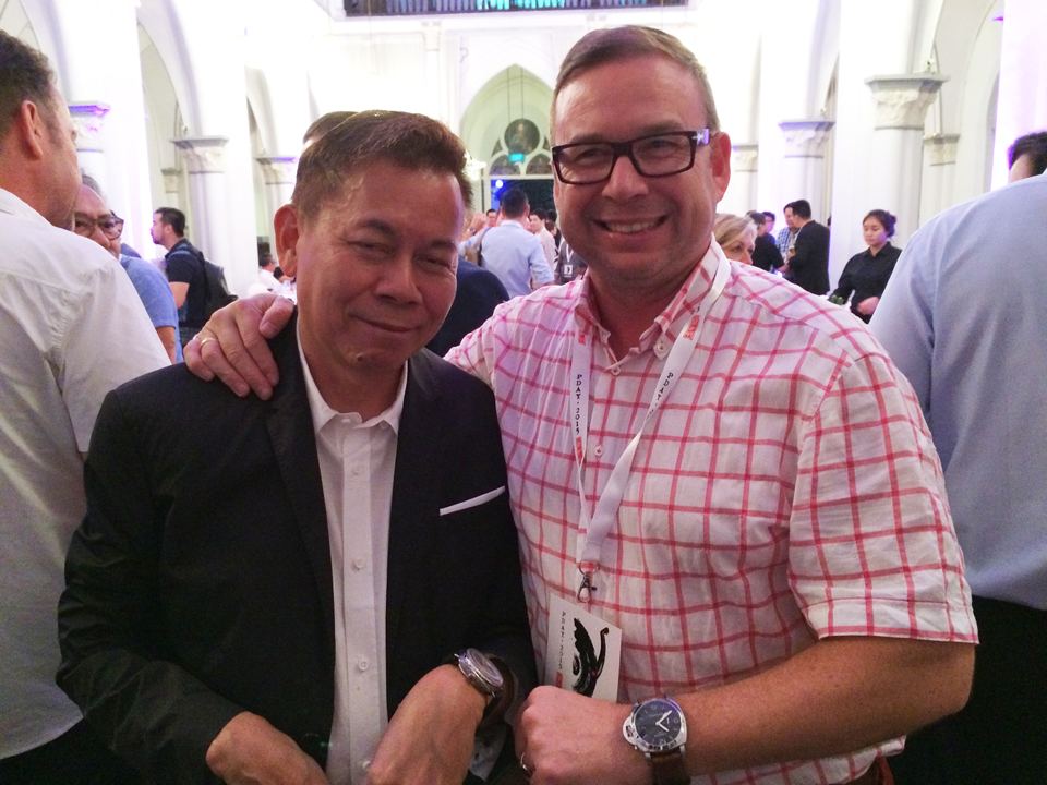 Meeting Philip Law, a very well known collector from Hong Kong